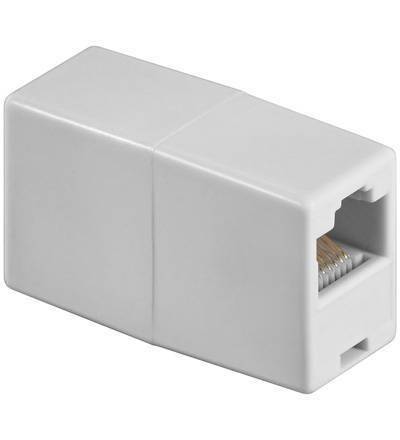 Adaptor prelungire RJ45 mama-mama 8p8c cat5 alb Goobay