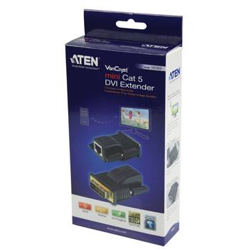 Adaptor prelungitor DVI prin UTP pana la 20m Aten