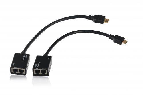 Adaptor prelungitor HDMI pana la 30m Pigtail FullHD V1.3 Well