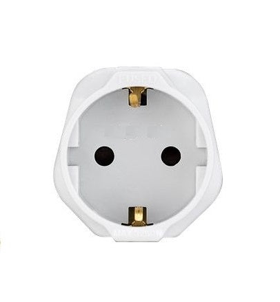 Adaptor priza EU SCHUKO - priza UK 13A cu pamantare pentru calatorii