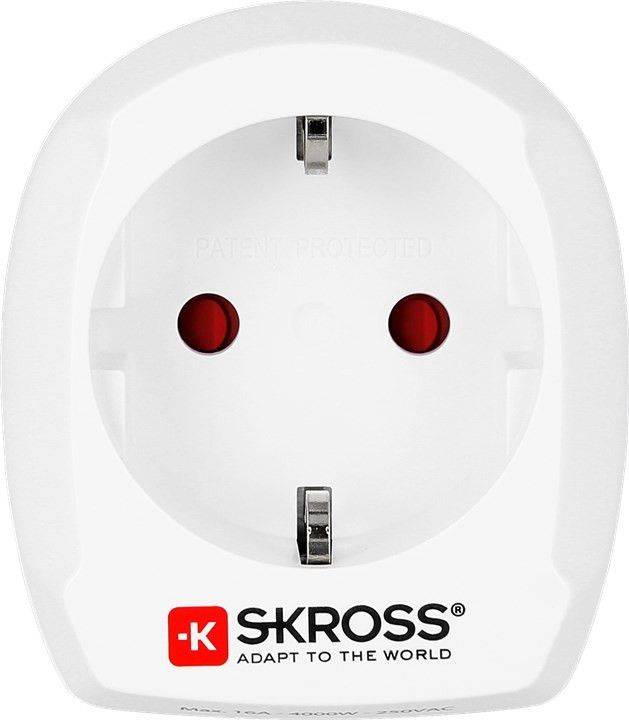 Adaptor priza EU - UK 13A Skross 1.500230-E