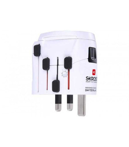 Adaptor priza universal 3 P tata - Schuko mama Skross