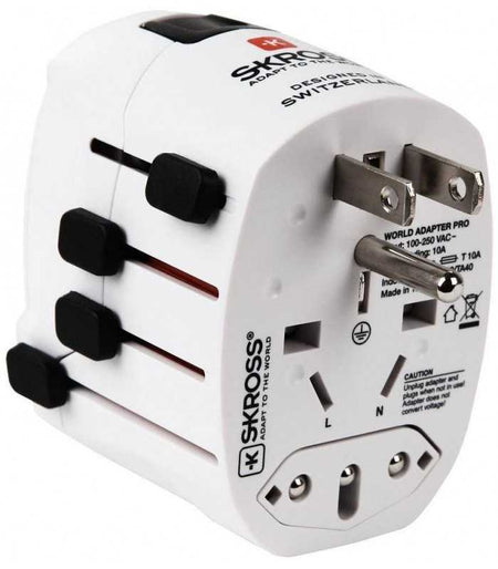 Adaptor priza universal 3 P tata - Schuko mama Skross