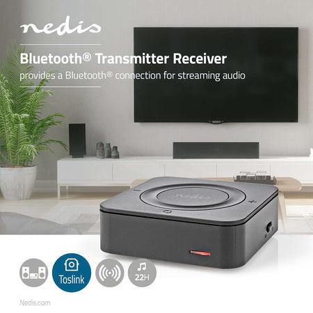 Adaptor Receptor si transmitator audio wireless Nedis Bluetooth Toslink