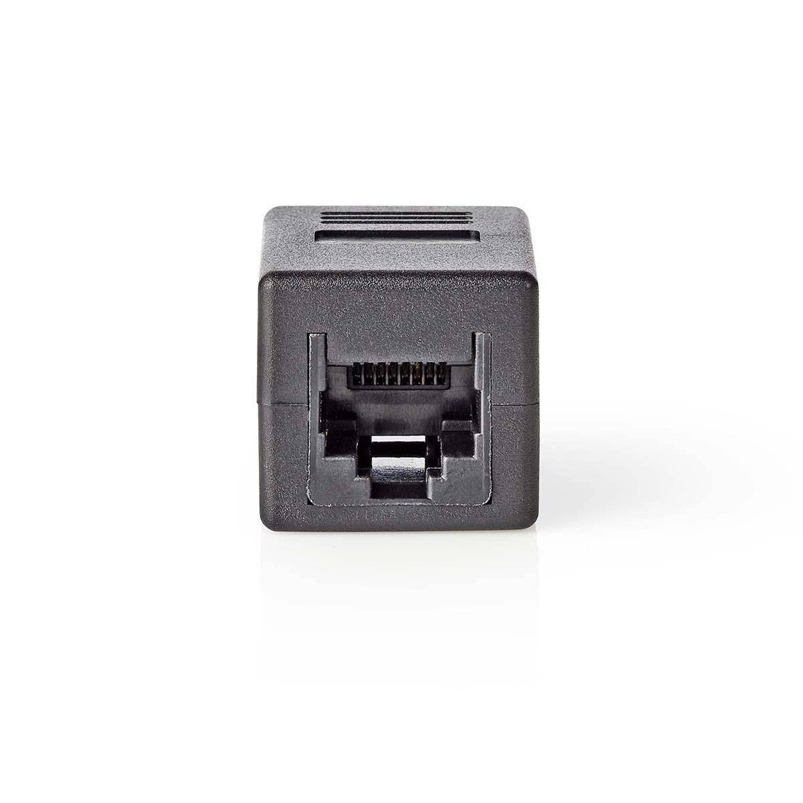 Adaptor retea Cat6 RJ45 8P8C mama - RJ45 8P8C mama negru Nedis