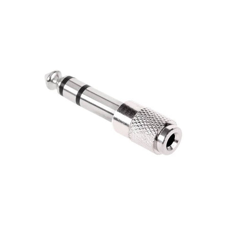 Adaptor STEREO Jack 6.3 mm la 3.5 mm din metal