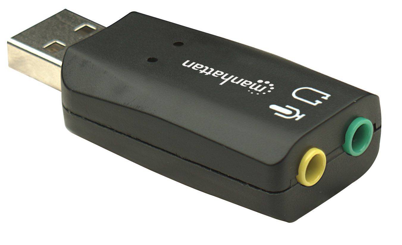 Adaptor sunet Hi-speed USB 3-D 150859 Manhattan