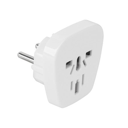 Adaptor tensiune universal 10A alb pentru Romania