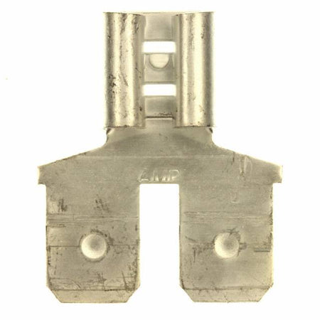 Adaptor terminal plat 6.3mm 0.8mm 1x mama 2x tata fara alama TE Connectivity 61765-1