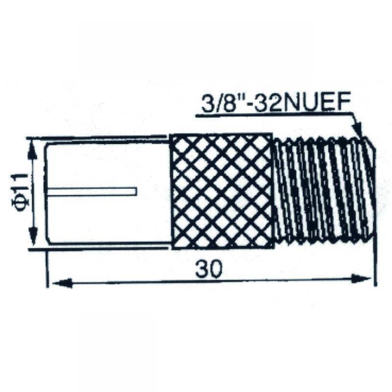 Adaptor tv mama la F mama cupru Cabletech ZLA0601