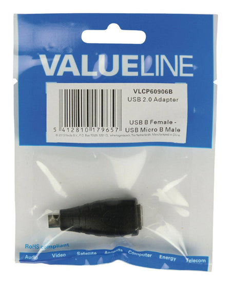 Adaptor USB 2.0 B USB mama - micro USB tata Valueline