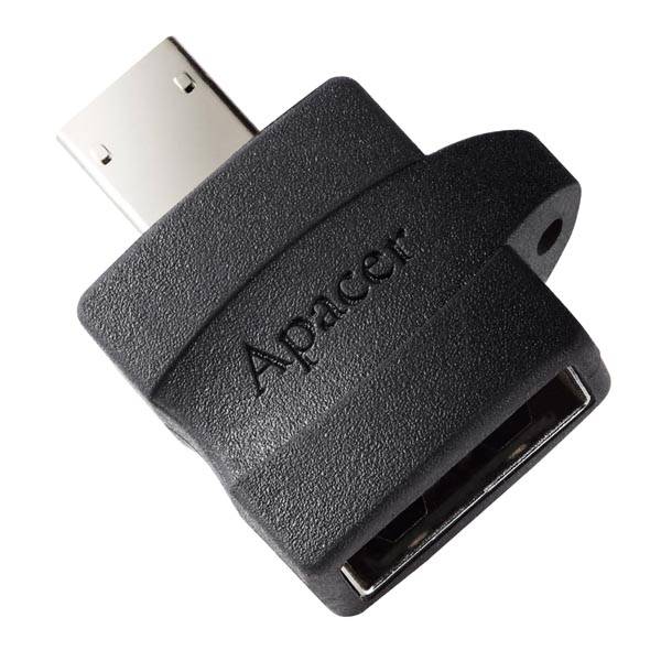 Adaptor USB 2.0 micro USB OTG Apacer negru