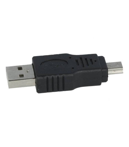 Adaptor USB 2.0 USB A tata - mufa tata USB B mini mufa nichelat VCOM CA412-PB