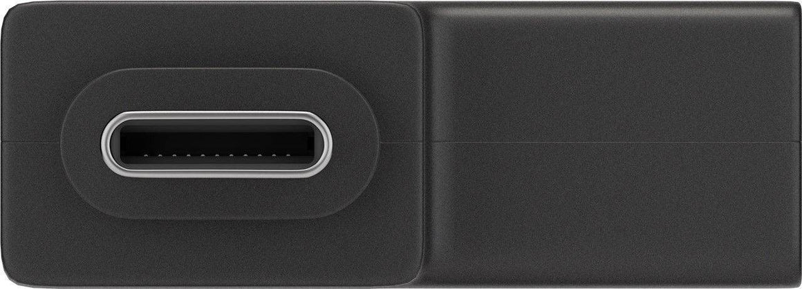 Adaptor USB 3.0 A mama la micro USB tata +USB Type C tata negru Goobay