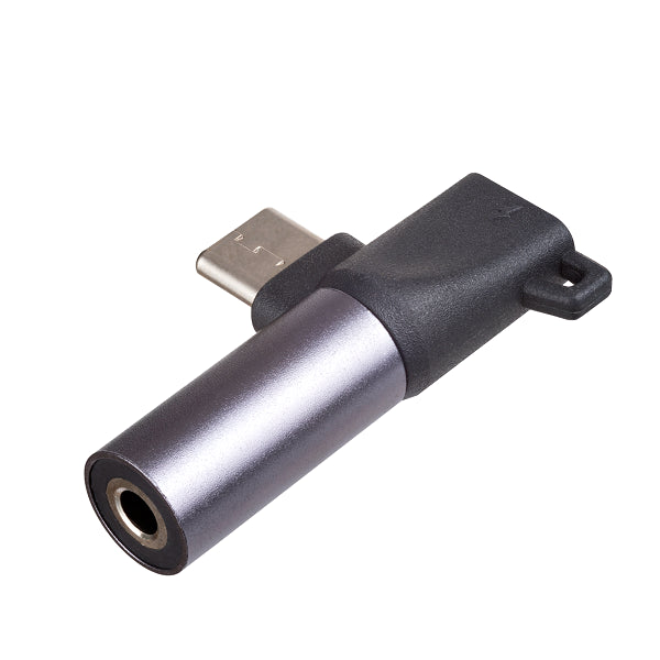 Adaptor USB 3.0 Jack 3.5 mm mama + USB type C mama alimentare la USB type C mufa AKYGA AK-AD-62