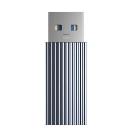 Adaptor USB-A tata - USB Type C mama gri aluminiu Orico AH-AC10-GY 41x17x8.4 mm