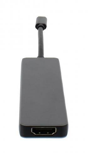 Adaptor USB Type C - HDMI +2x USB 3.0 +cititor card Well