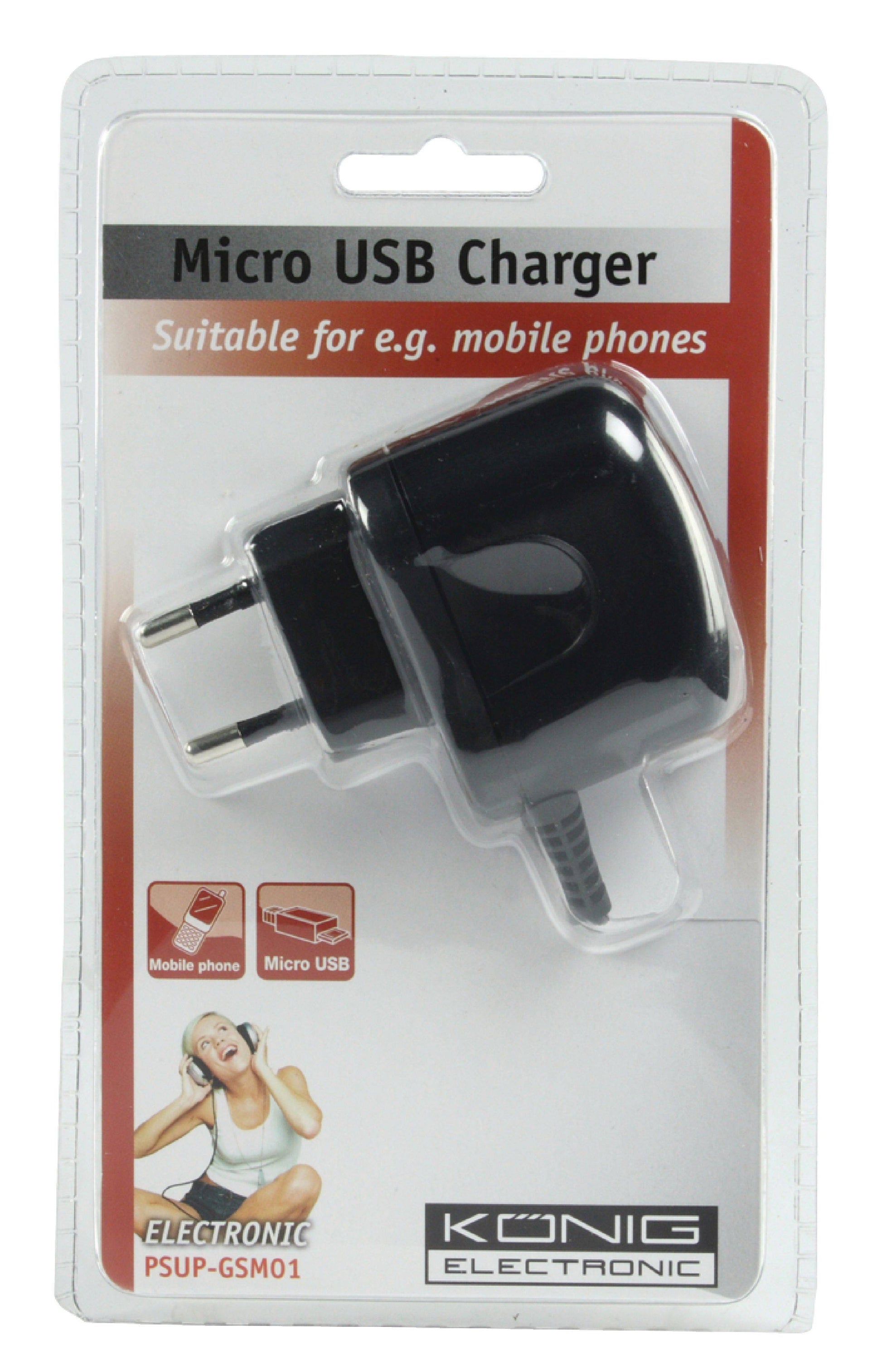 Alimentator 220V micro USB 1A Konig