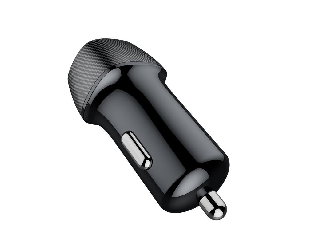 Alimentator bricheta auto 1x USB TYPE C 20W negru Well