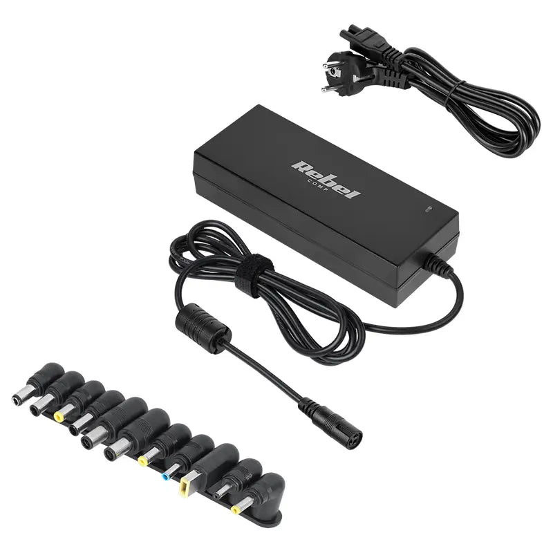 Alimentator laptop automat Rebel 120W 12-19.5V 11 mufe KOM0939-120