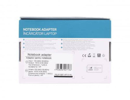 Alimentator pentru laptop HP 18.5V 4.9A 90W mufa 7.4X5.0mm Well