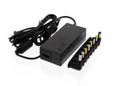 Alimentator pentru laptop universal 65W / 8 Tips / AC 100-240V si selectare automata a tensiunii Well