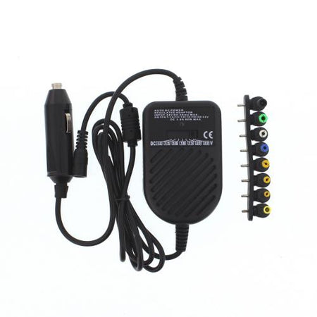 Alimentator universal pentru laptop 80W auto 24V 8 mufe Well