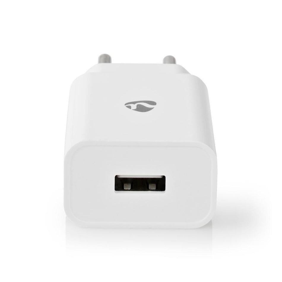 Alimentator USB Nedis iesire 2.1A cablu micro USB inclus alb