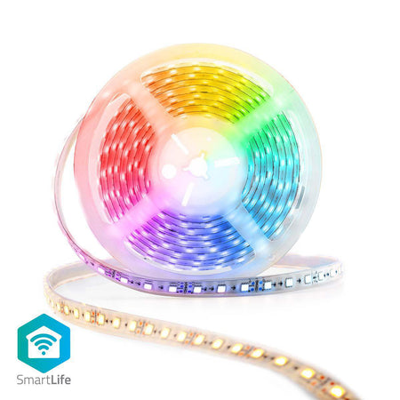 Banda LED 5050 5m Smart Wi-Fi Nedis RGB 2700.6500 5m