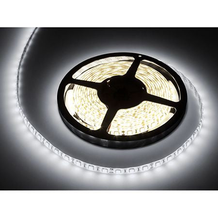 Banda LED 5m 12V 24W 3300lm 6500K protectie IP65 alb rece