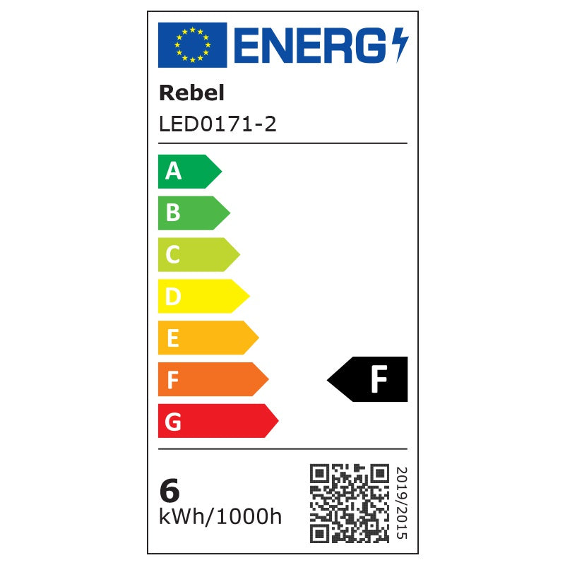 Banda LED alb rece 6500K 60x5050 SMD/m 12VDC 720lm/m 5.6W/m IP65 REBEL