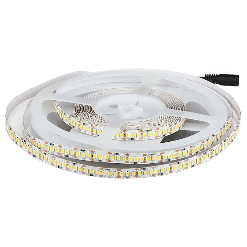 Banda LED SMD2835 12V 17W/m 204LED/m 800lm/m 4000K IP20 5M V-tac SKU-212462