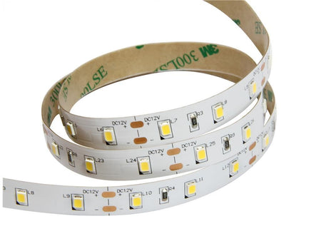 Banda LED SMD2835 12V 60LED/m 6W/m lumina calda 3000K 5m IP20 Well LEDSTW-2835-12608D201/5-WL