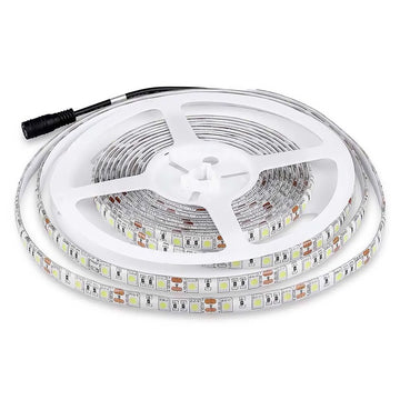 Banda LED SMD5050 RGB 60LED/m 12V 7W/m IP65 5m V-TAC