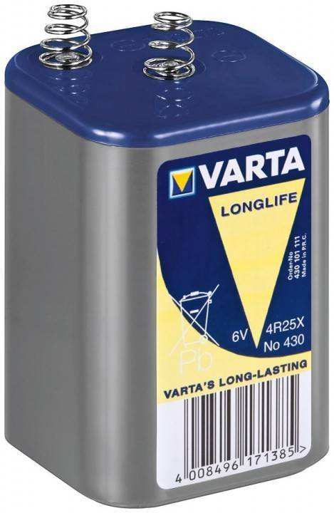 Baterie 6V 4R25 Varta 7500mAh V430V