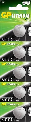 Baterie buton litiu GP CR1616 3V 55mAh 16x1.6mm 1buc