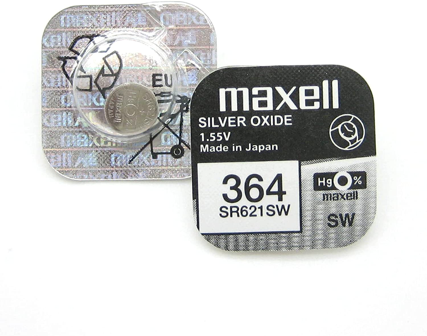 Baterie ceas AG1 Maxell SR621SW V364 1.55V oxid de argint