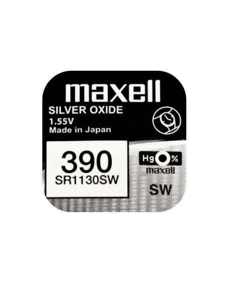 Baterie ceas Maxell SR1130SW V390 SR54 1.55V oxid de argint 1buc