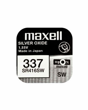 Baterie ceas Maxell SR416SW V337 1.55V oxid de argint 1buc