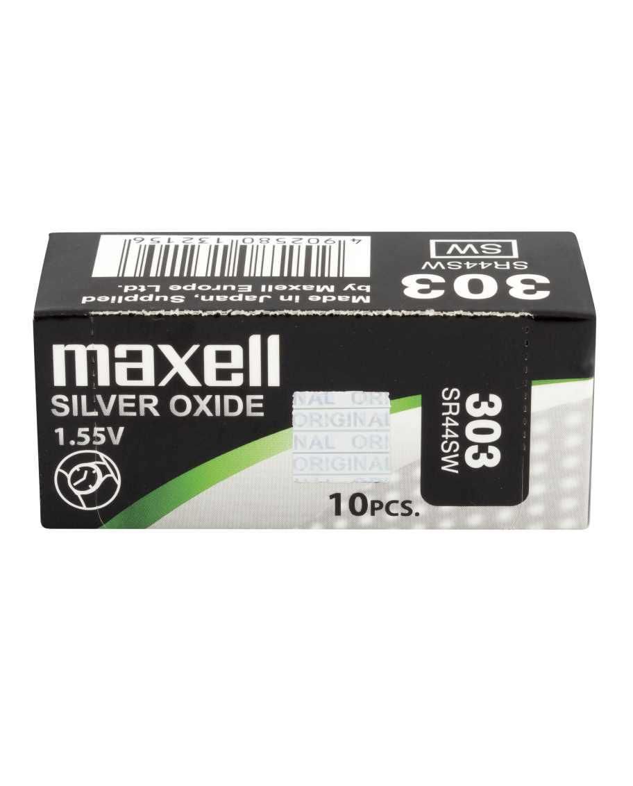 Baterie ceas Maxell SR44SW V303 AG13 1.55V oxid de argint 1buc