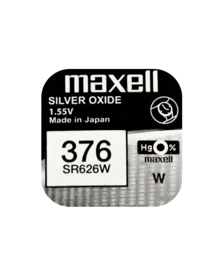 Baterie ceas Maxell SR626W V376 SR66 1.55V oxid de argint 1buc