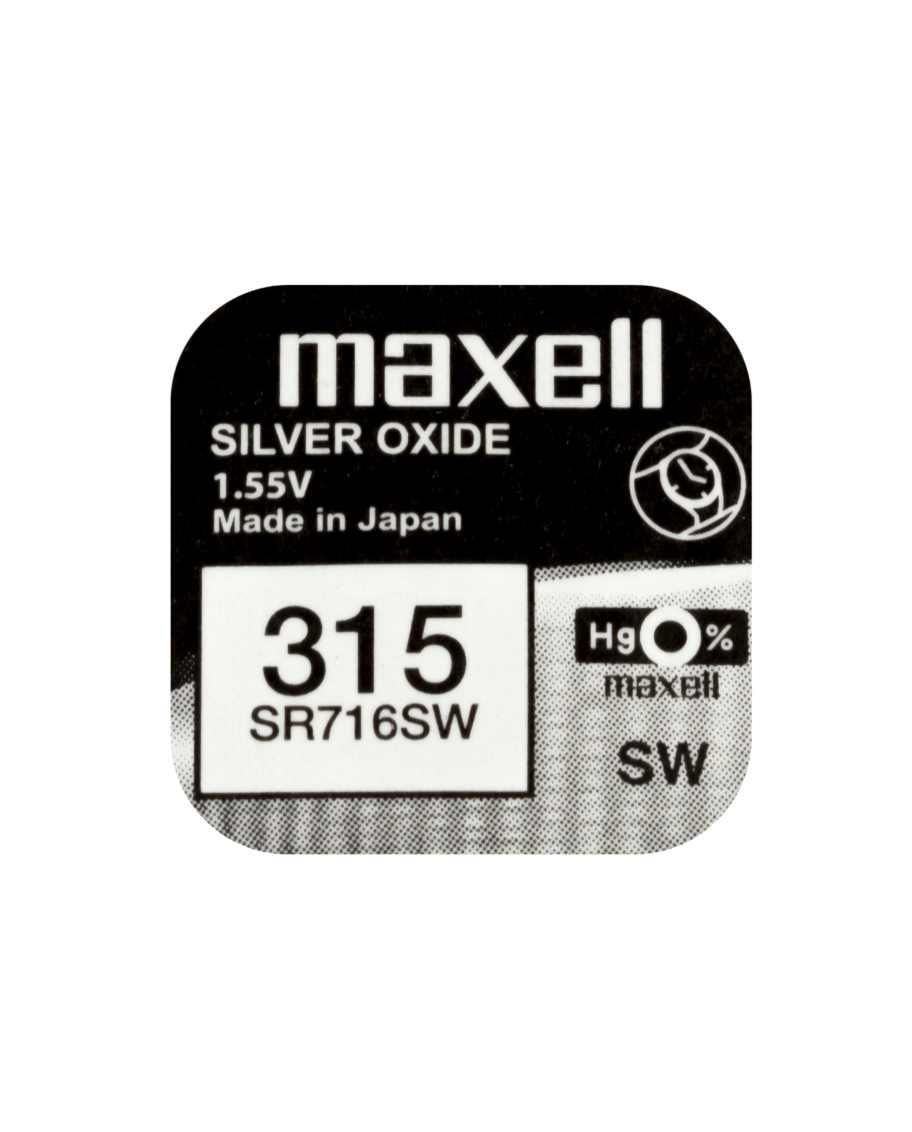 Baterie ceas Maxell SR716SW V315 1.55V oxid de argint 1buc