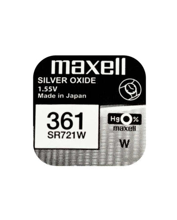 Baterie ceas Maxell SR721W V361 SR58 1.55V oxid de argint 1buc