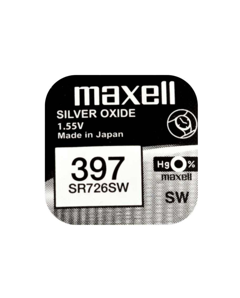 Baterie ceas Maxell SR726SW V397 SR59 1.55V oxid de argint 1buc