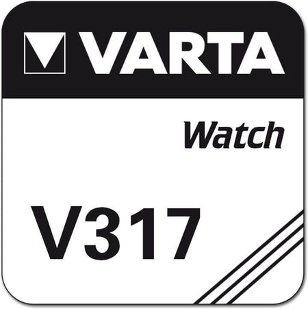 Baterie V317 Varta 1.55V 8mAh Silver Oxide pentru ceasuri