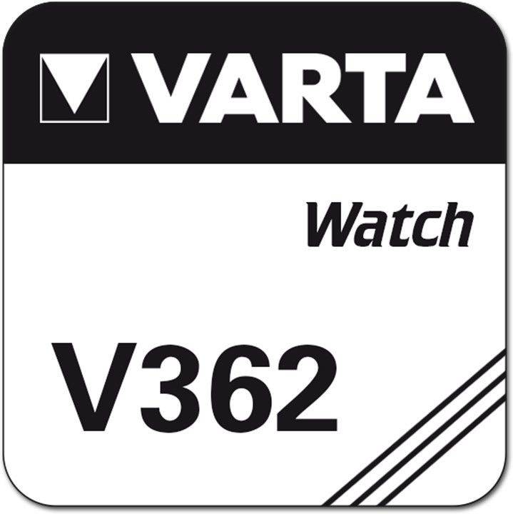 Baterie Varta V362 1.55V 21mAh Silver Oxide pentru ceasuri