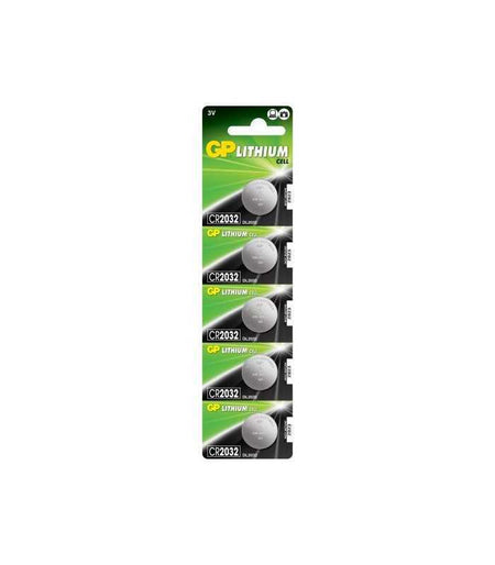 Baterii buton litiu GP CR2032 3V 220mAh 20x3.2mm 5buc/blister