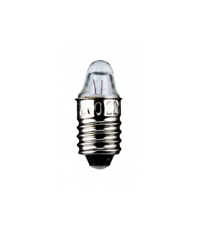 Bec E10 1.2V 0.22A cu lentila Goobay