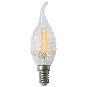 Bec E14 cu filament LED 4W 2700K spirala V-TAC