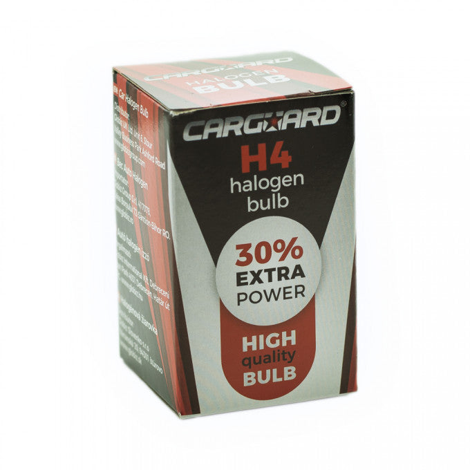 Bec halogen H4 12V 55/60W +30% intensitate CARGUARD BHA053